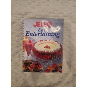 Jell-O Easy Entertaining Spiral-Bound Recipe Book